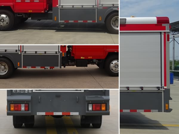 國(guó)六五十鈴600P器材消防